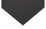 Hochwertiger Planer Schaumstoff MicroPor 100 x 50 x 1cm anthrazit,klebend - Schallschutzplatte