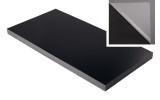 Hochwertiger Planer Schaumstoff 100 x 50 x 5cm anthrazit + Haut klebend