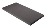 Hochwertiger Planer Schaumstoff MicroPor 100 x 50 x 5cm anthrazit - Schallschutzplatten