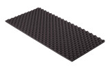 Akustik Noppenschaumstoff MicroPor 100 x 50 x 2cm anthrazit - Schaumstoff in Bestqualität