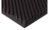 Akustik Noppenschaumstoff MicroPor 100 x 50 x 9cm anthrazit klebend - Schaumstoff in Bestqualität