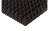 Pyramidenschaumstoff Eco-Line 100 x 50 x 10cm anthrazit - Eco Pyramidenschaum