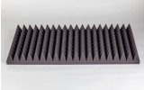 Akustik Pyramidenschaumstoff MicroPor 100 x 50 x 10cm anthrazit - Schaumstoff in Bestqualität