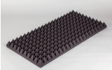 Akustik Pyramidenschaumstoff MicroPor 100 x 50 x 7cm anthrazit - Schaumstoff in Bestqualität