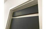 Türdämmset 50mm schwarz für Türblattbreite 735mm
