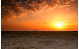 Akustikbild Sonnenuntergang im Brachland