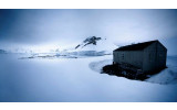 Akustikbild Einsames Haus in Island