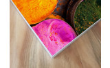 Akustikbild Indische Farbexplosion