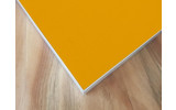 Akustikbild Unifarben mit PG1 gelbem Stoff