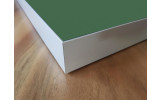 Akustikbild Unifarben mit PG1 grünem Stoff