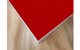 Akustikbild Unifarben mit PG1 rotem Stoff