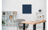 Akustikbild Unifarben mit hochwertigem ©Camira YS005