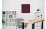 Akustikbild Unifarben mit hochwertigem ©Camira YS030