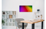 Akustikbild Regenbogen Stühle