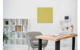 Akustikbild Unifarben mit hochwertigem ©Camira YS096