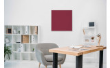 Akustikbild Unifarben mit hochwertigem ©Camira YS101
