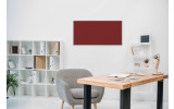 Akustikbild Unifarben mit hochwertigem ©Camira YS136