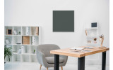 Akustikbild Unifarben mit hochwertigem ©Camira YS141