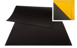 Moosgummi Zellgummi 100 x 200 x 0,6cm klebend