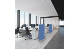 Raumtrenner bzw. Stellwand 160cm x 100cm Camira YS097