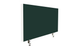 Tischabtrennung 100cm x 50cm x 4,5cm inkl. Alurahmen - Camira® Stoff YS045
