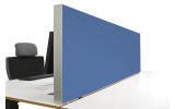 Tischabtrennung 100cm x 50cm x 4,5cm inkl. Alurahmen - Camira® Stoff YS097