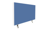 Tischabtrennung 100cm x 50cm x 4,5cm inkl. Alurahmen - Camira® Stoff YS097