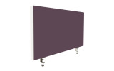 Tischabtrennung 100cm x 50cm x 4,5cm inkl. Alurahmen - Camira® Stoff YS102