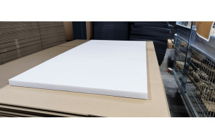 Sonderangebot - PET-Vlies weiß 120x60x2,5cm eckig