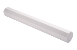 Baffel aus Basotect® G+ achteckig 12 x 12 x 100cm, hellgrau