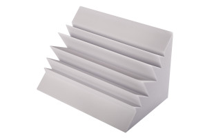 Spezial Bassabsorber aus Basotect® 60cm x 37cm x 37cm hellgrau