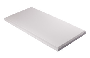 Decorschaumstoff aus Basotect® G+ Schaumstoff 100 x 50 x 5cm, hellgrau