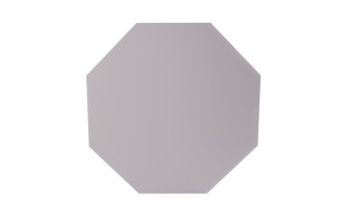 Octa aus Basotect® G+ 50 x 50 x 5cm, hellgrau