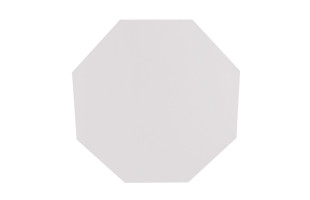 Octa aus Basotect® 50 x 50 x 5cm, weiss