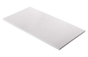 Absorber aus Basotect® G+ Schaumstoff 100cm x 50cm x 2cm, hellgrau
