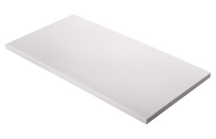 Absorber aus Basotect® G+ Schaumstoff 100cm x 50cm x 3cm, hellgrau