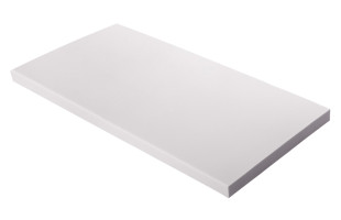 Absorber aus Basotect® G+ Schaumstoff 100cm x 50cm x 4cm, hellgrau