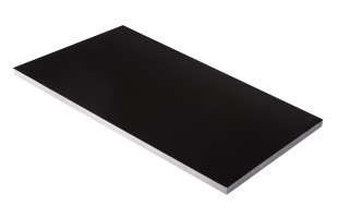 Absorber aus Basotect® 100cm x 50cm x 3cm, schwarz