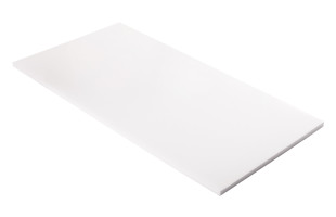 Absorber aus Basotect® Schaumstoff 100cm x 50cm x 2cm, weiss