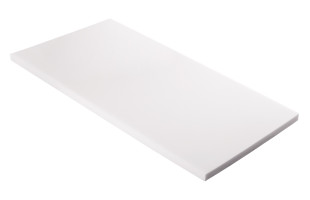 Absorber aus Basotect® Schaumstoff 100cm x 50cm x 3cm, weiss
