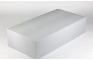 Breitbandabsorber aus Basotect® G+ 100cm x 50cm x 24cm hellgrau