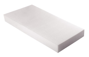 Ethafoam 100cm x 50cm x 10cm, weiss