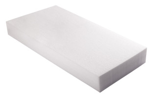 Ethafoam 100cm x 50cm x 12cm, weiss
