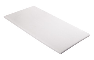 Ethafoam 100cm x 50cm x 2cm, weiss