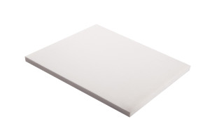 Handmuster Polyethylen weiss