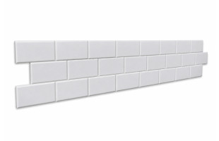 Akustikriegel Mauer aus Basotect® Schaumstoff 119cm x 14,9cm x 5cm, grau