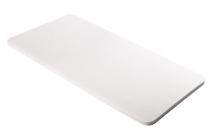 PET-VLIES Akustikabsorber 120cm x 60cm x 2,5cm, weiße Vliesoberfläche