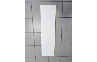 Sonderangebot PET-VLIES Akustikabsorber 113cm x 30cm x 5cm, weiße Vliesoberfläche