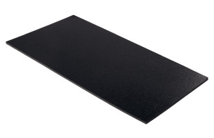 Hochwertiger Planer Schaumstoff 100 x 50 x 1cm anthrazit + Haut