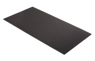 Hochwertiger Planer Schaumstoff MicroPor 100 x 50 x 1cm anthrazit - Schallschutzplatte